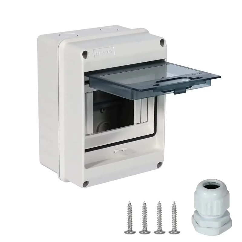 Outdoor Power Distribution Box - 2/3/5/8-weg waterdichte elektrische doos met IP65-classificatie,