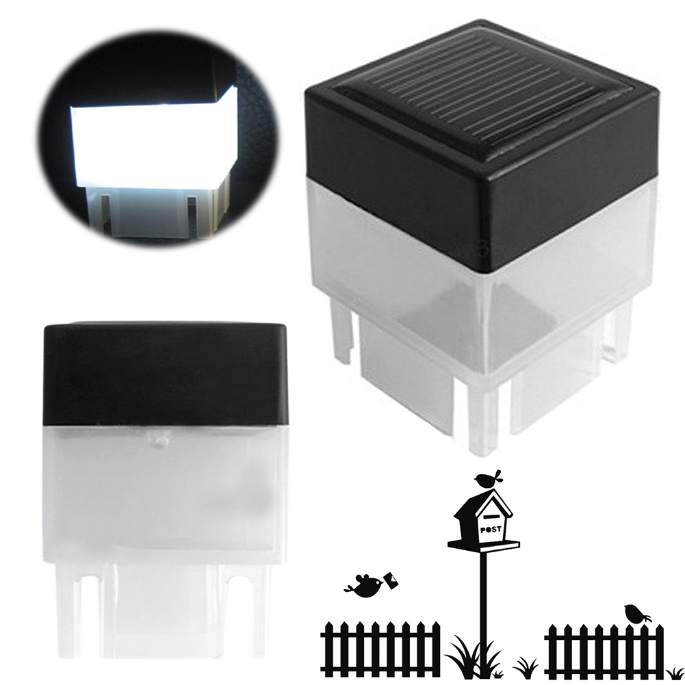 Outdoor Power Post - Solar Post Light Moderne Hek Deklamp