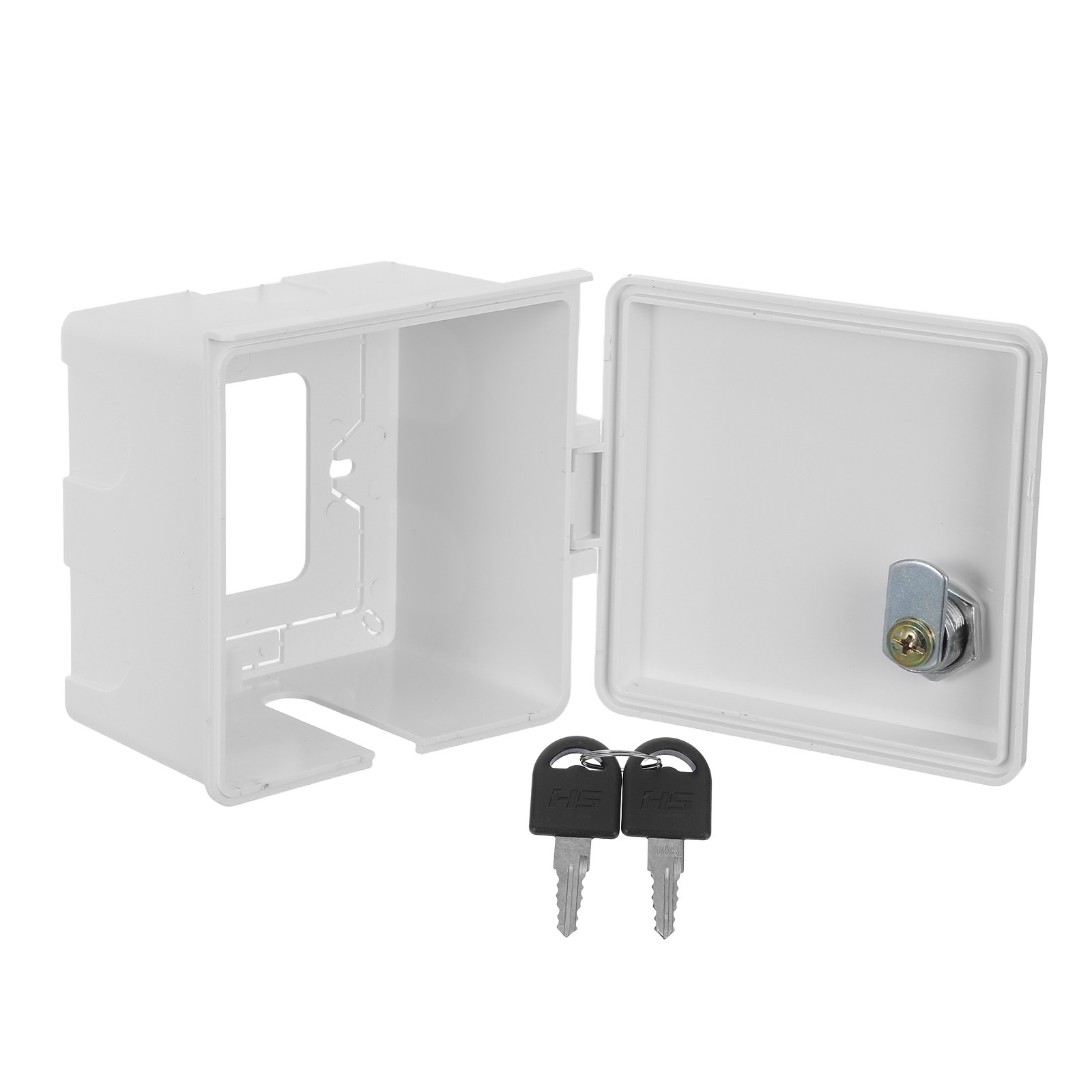 Outdoor Power Port - Waterdichte stopcontactdoosafdekking met slot en sleutel,