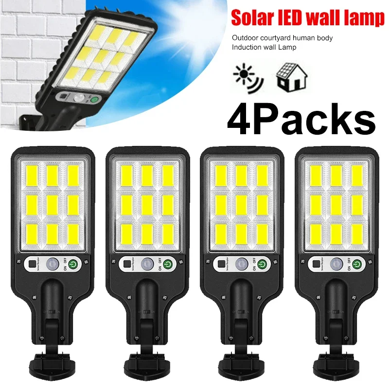Outdoor Power Lights - Krachtige LED Solar Buitenlamp voor Tuinmuur,
