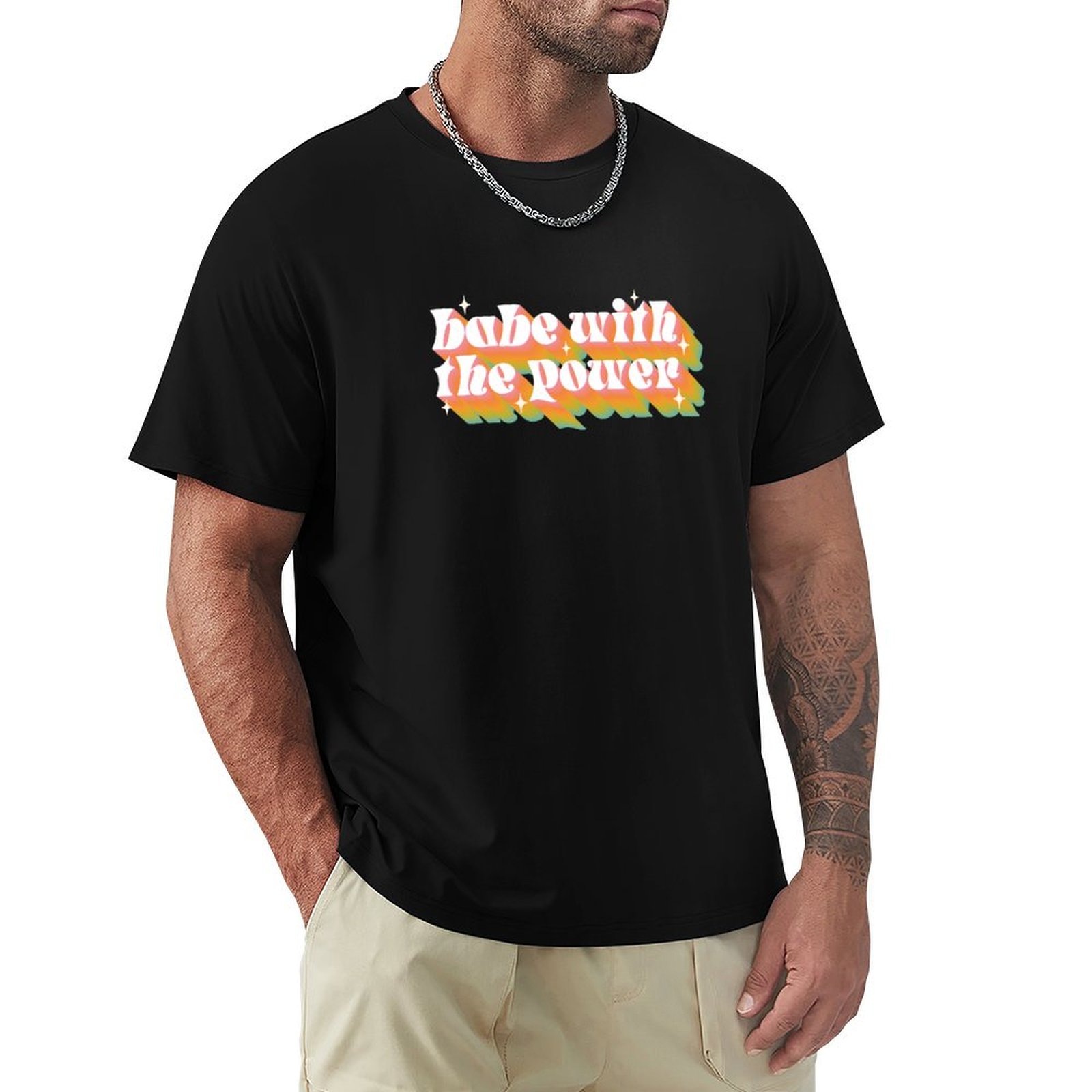 Outdoor Power Plus - Babe with the Power T-shirt, grote
