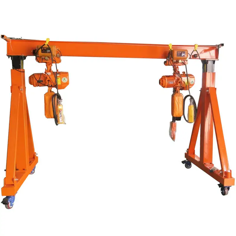 Outdoor Power Port - 40 Ton Industriële Portaalkraan, 10m Spanwijdte,