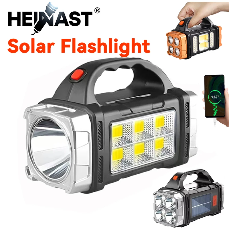 Outdoor Usb Power Bank - Krachtige handzaklamp USB oplaadbare zaklamp Super
