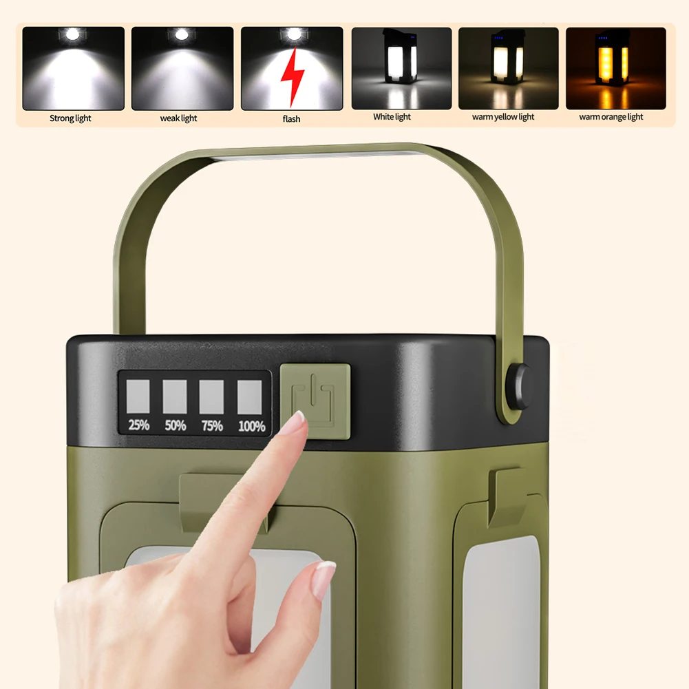Zonne-aangedreven draagbare ca - Outdoor Power Lights recensie en prijs