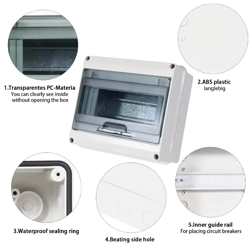 2/3/5/8-weg waterdichte elektr - Outdoor Power Distribution Box recensie en prijs