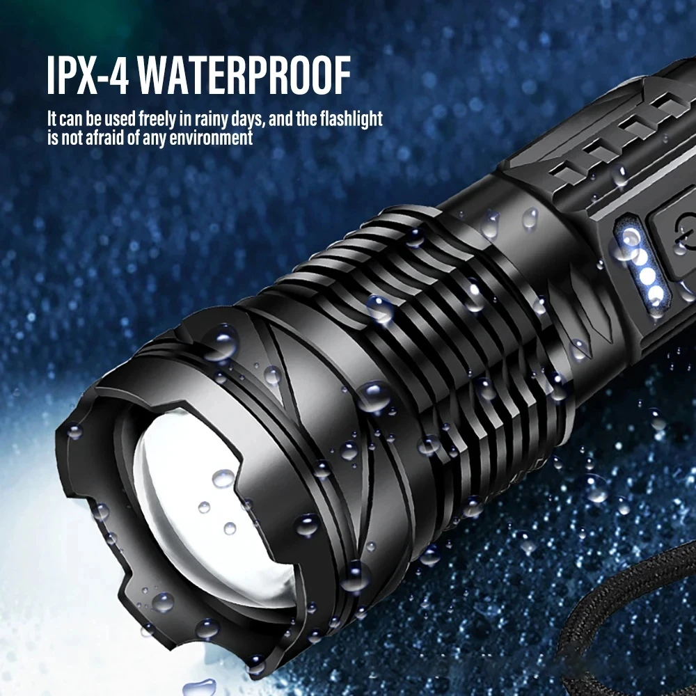 Krachtige LED-zaklamp Oplaadba - Outdoor Power Lights recensie en prijs
