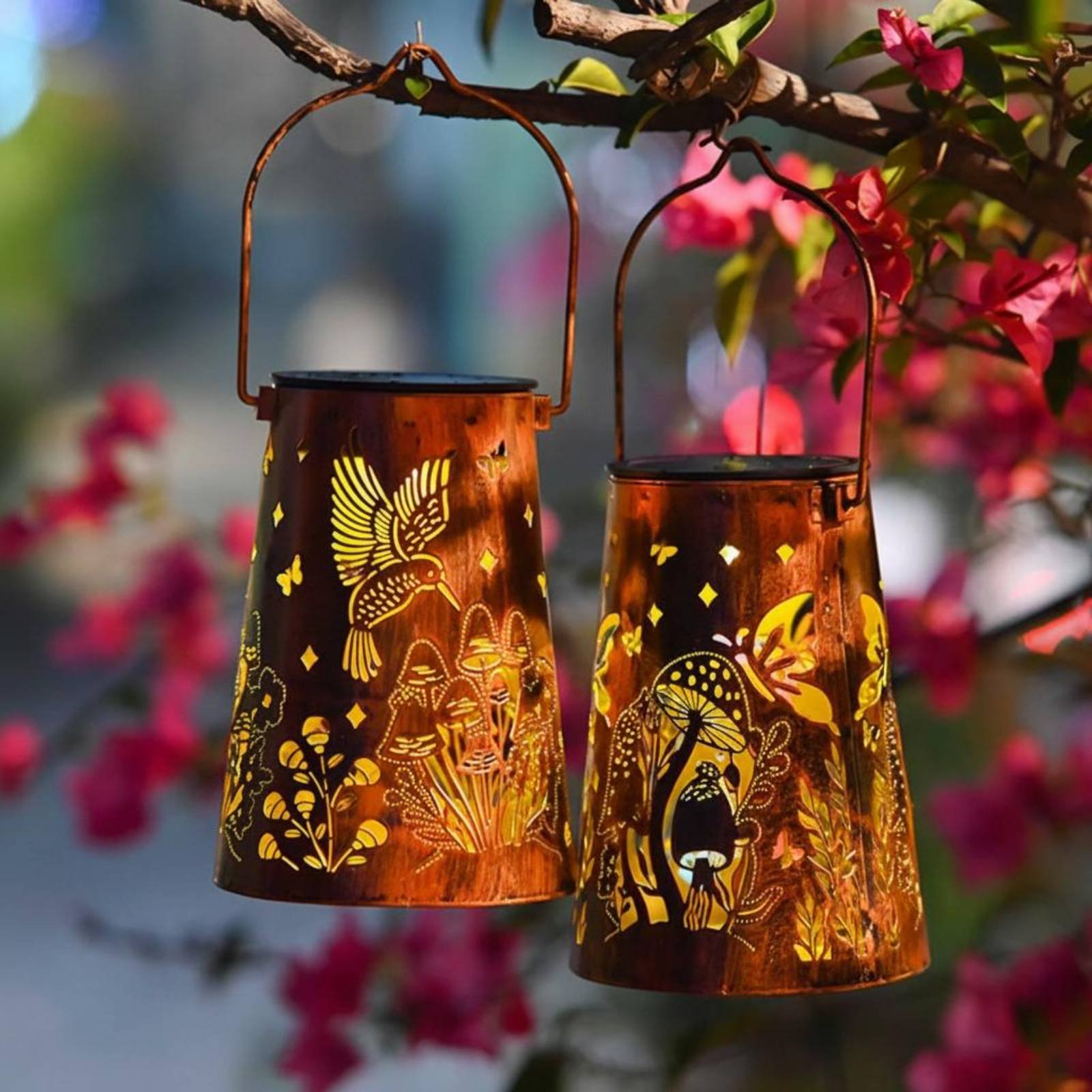 Bloementuinlantaarn Patroon Tu - Outdoor Power Lights recensie en prijs