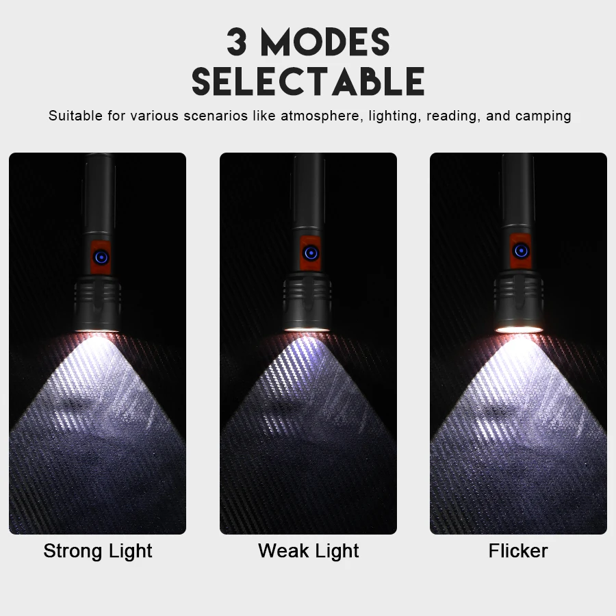 Krachtige LED-zaklamp Oplaadba - Outdoor Power Lights recensie en prijs