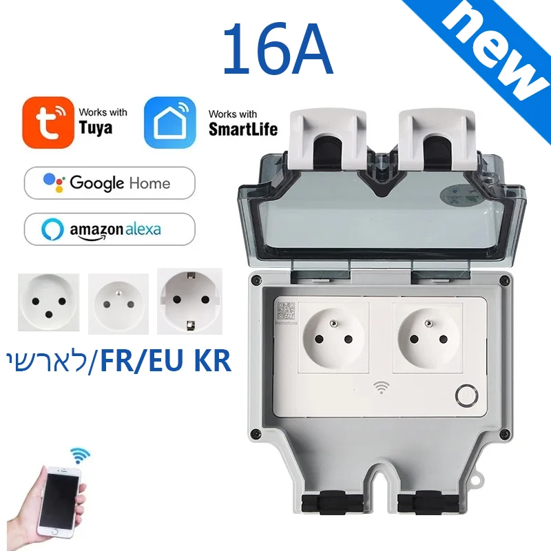 Tuya Stopcontact IP66 Outdoor  - Outdoor Usb Power Strip recensie en prijs