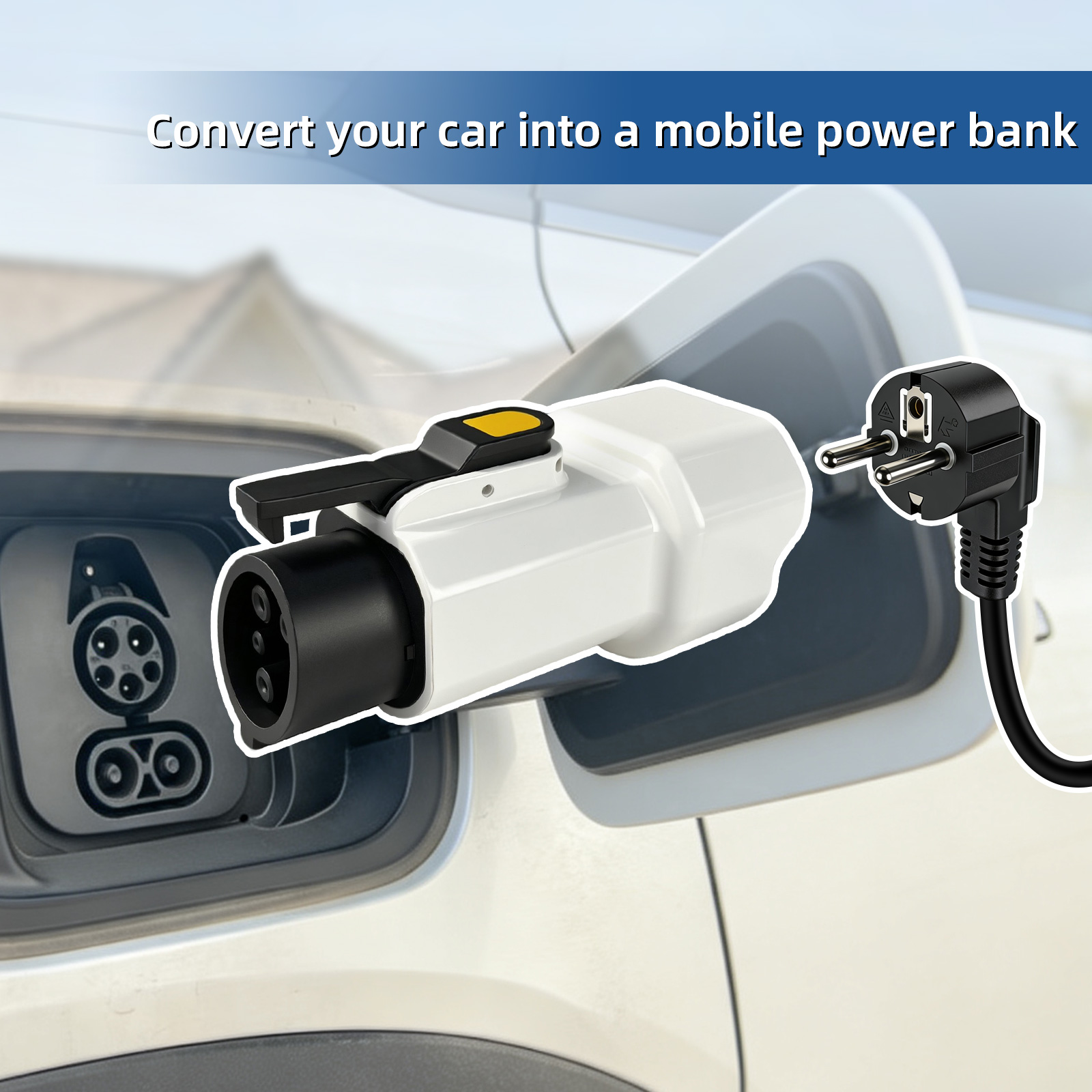 EVqiaoyi Type1 V2L ontladerada - Outdoor Power Port recensie en prijs