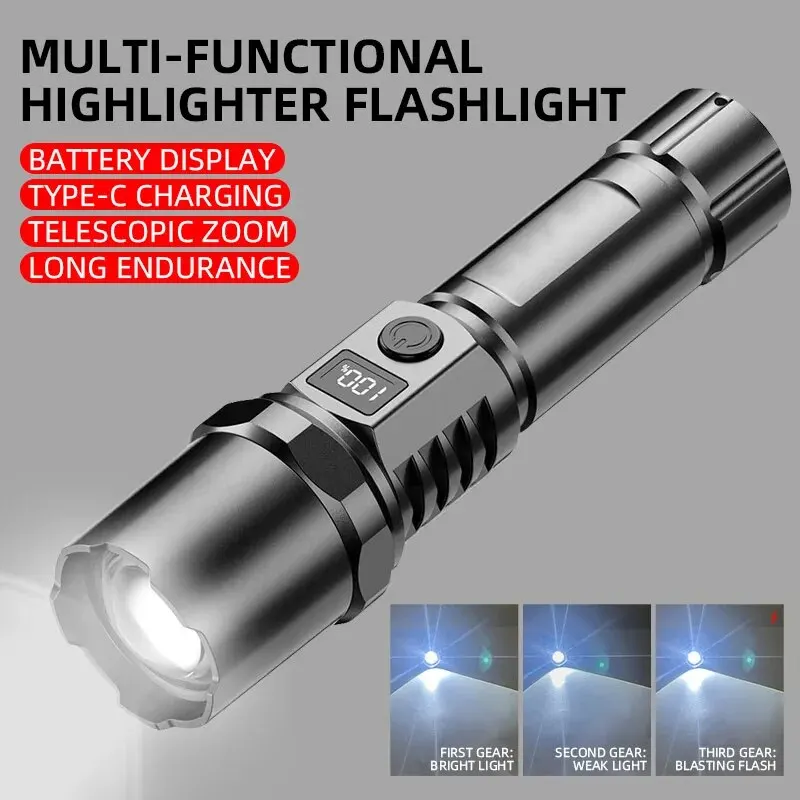Krachtige led-handzaklamp Draa - Outdoor Power Lights recensie en prijs