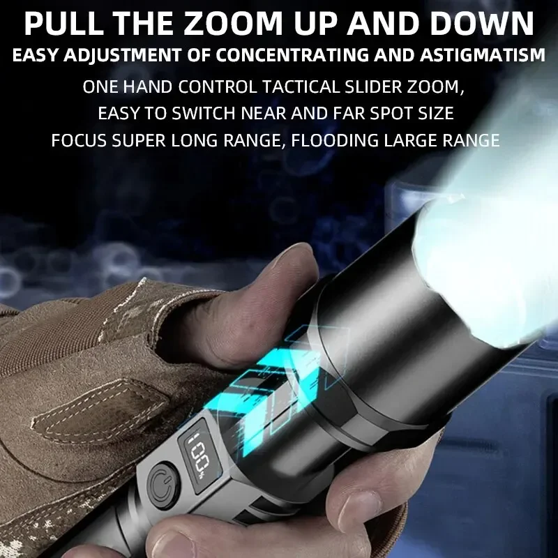 Krachtige led-handzaklamp Draa - Outdoor Power Lights recensie en prijs