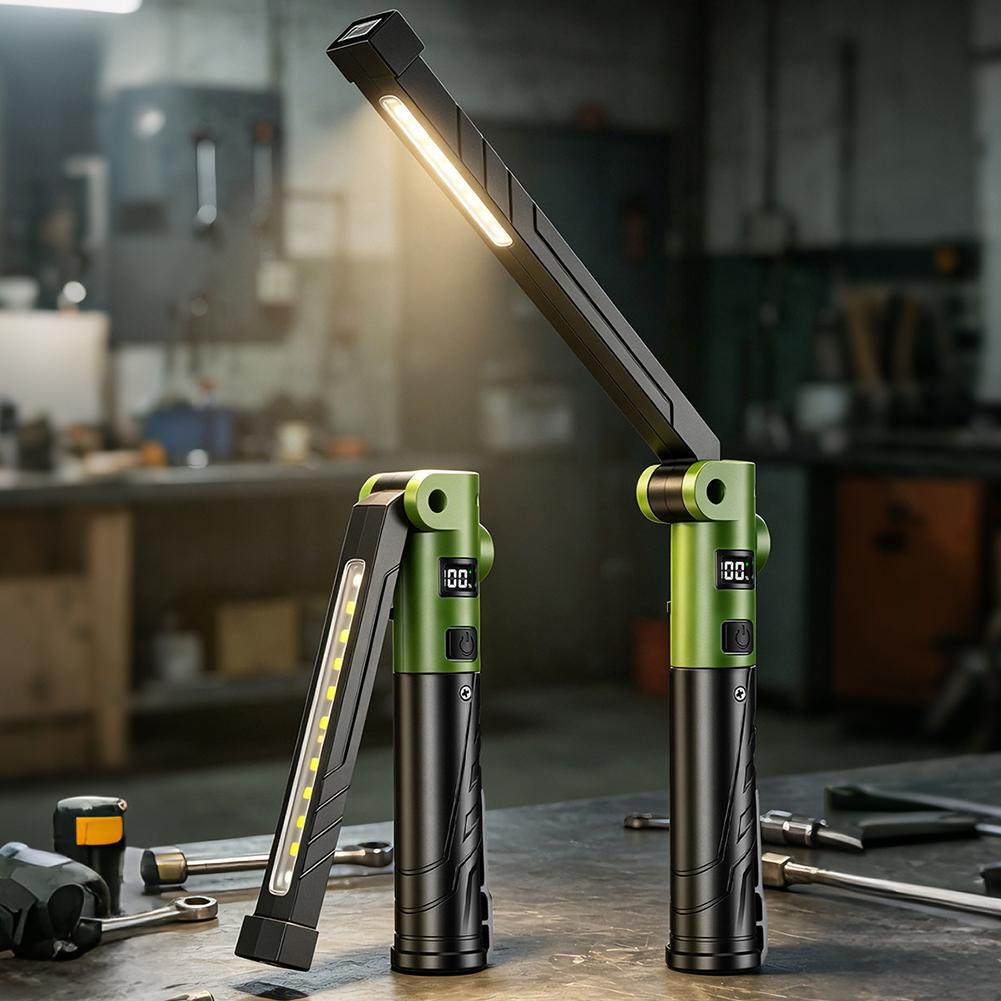 Oplaadbare LED-werklamp, opvou - Outdoor Power Repair recensie en prijs