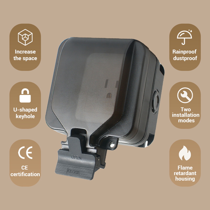Avoir IP66 waterdichte wandcon - Outdoor Power Plus recensie en prijs