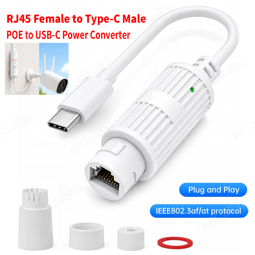 POE naar USB-C stroomconverter - Outdoor Power Adapter Usb recensie en prijs