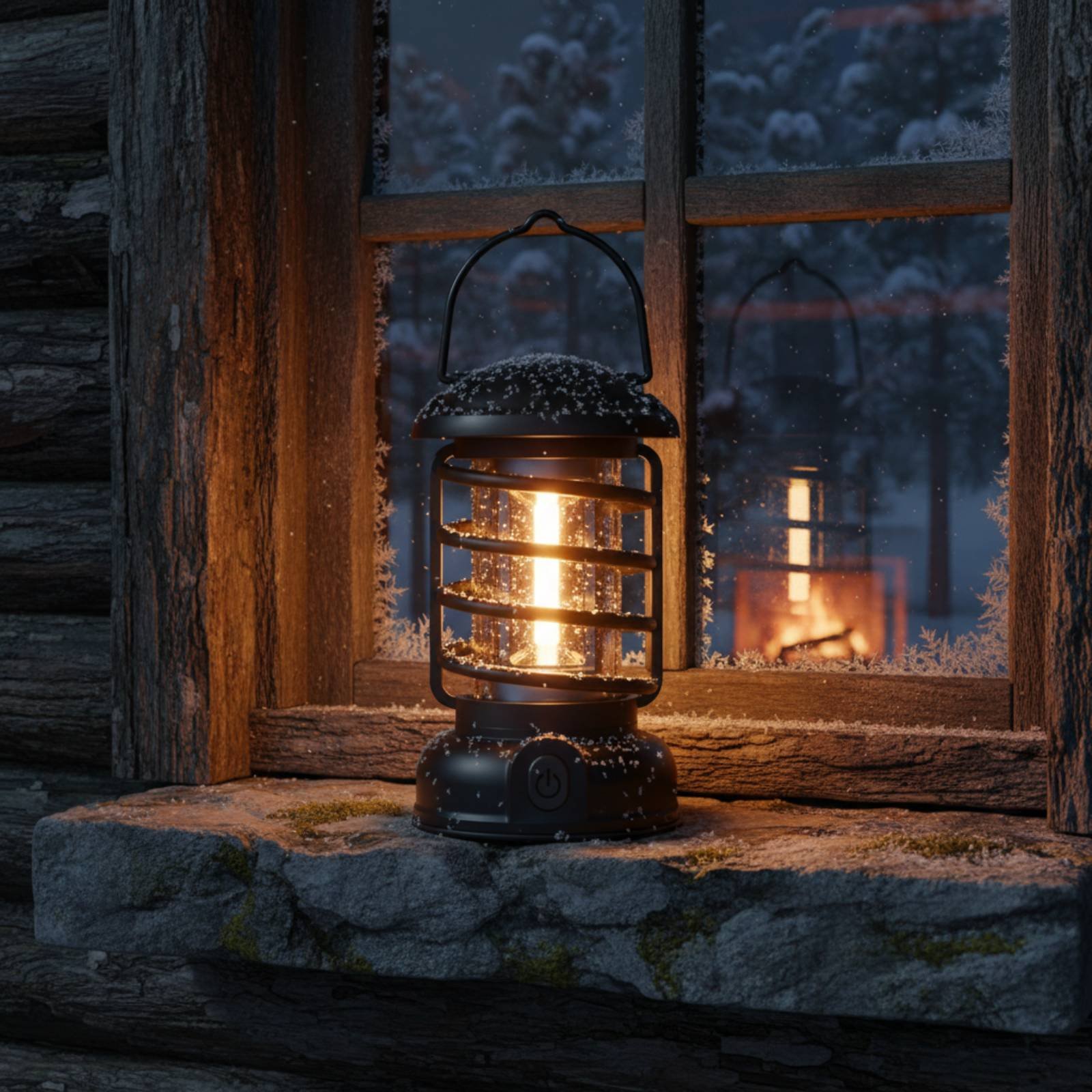 Retro campinglantaarn Tweewegs - Outdoor Power Lights recensie en prijs