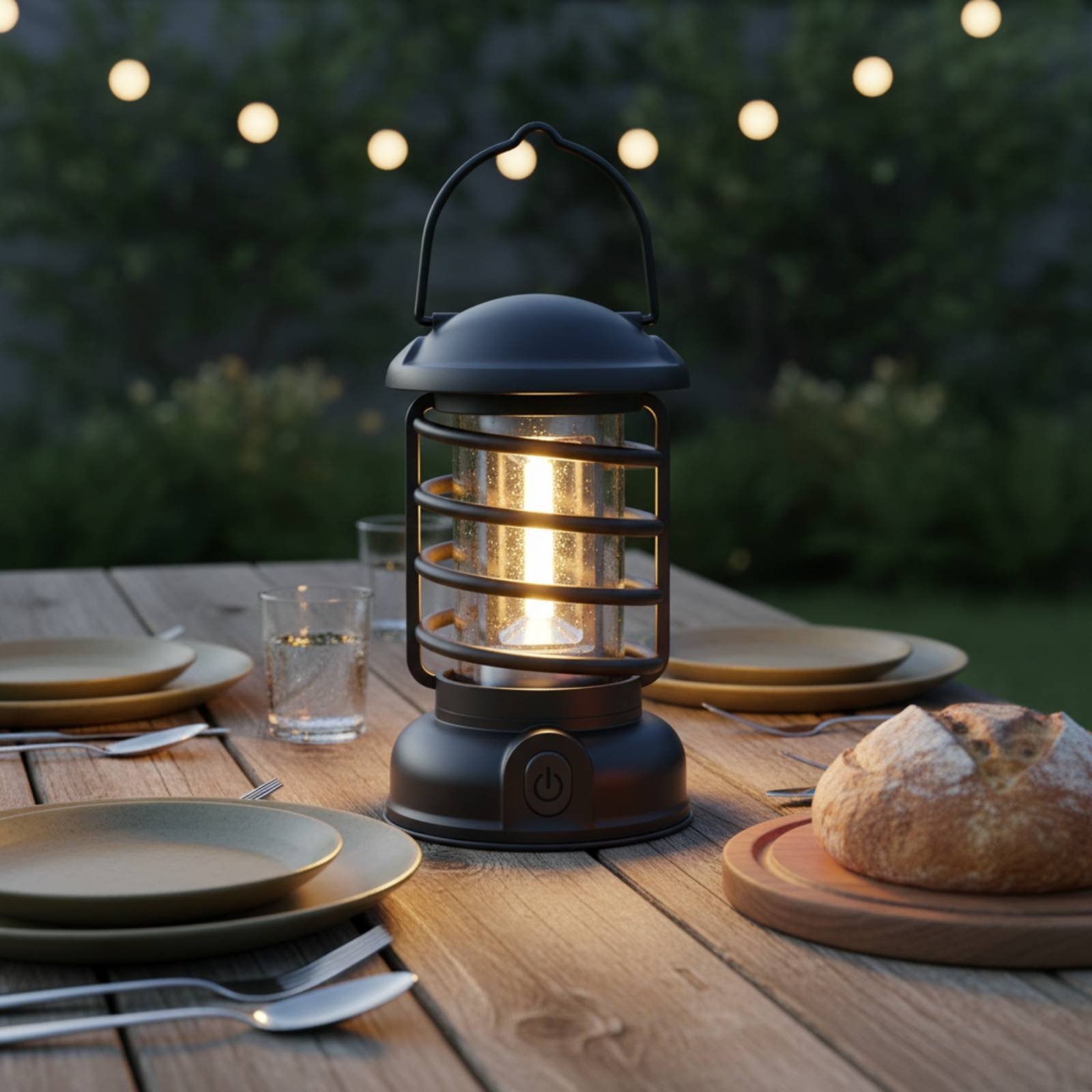 Retro campinglantaarn Tweewegs - Outdoor Power Lights recensie en prijs