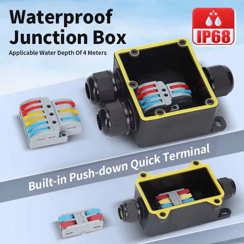 Waterdichte aansluitdoos IP68  - Outdoor Power Wash recensie en prijs