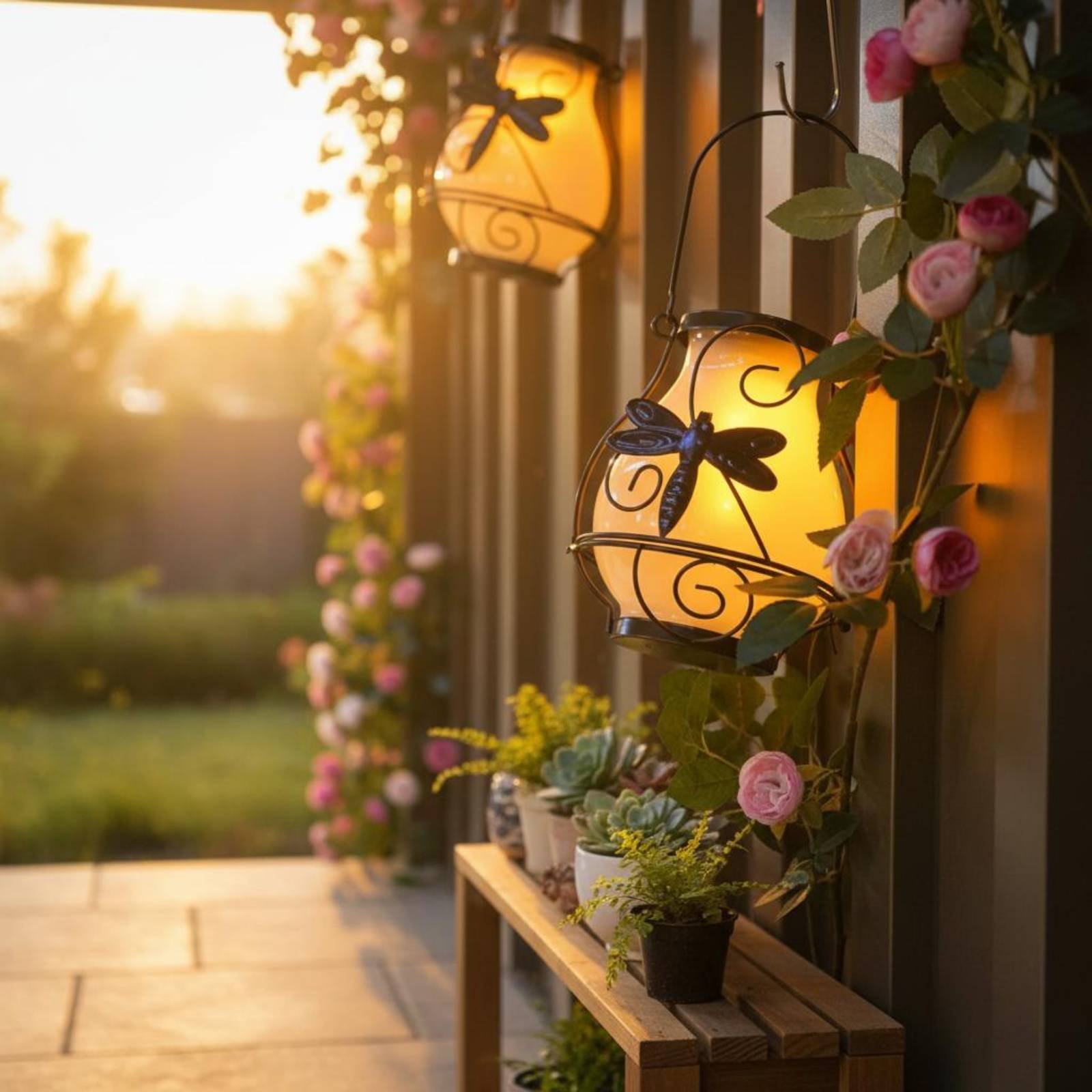 Zonne-vlinderlantaarn Waterdic - Outdoor Power Lights recensie en prijs