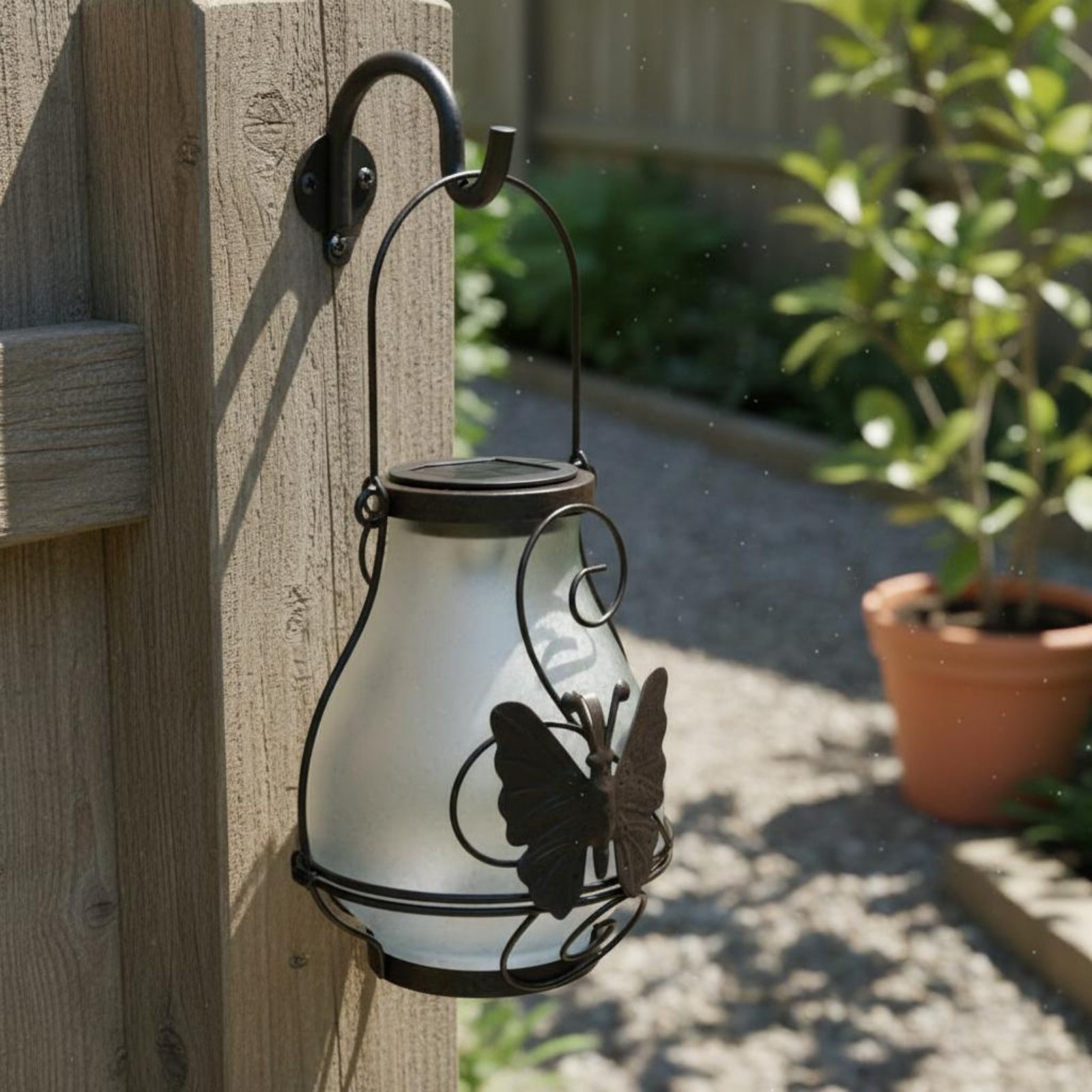 Zonne-vlinderlantaarn Waterdic - Outdoor Power Lights recensie en prijs