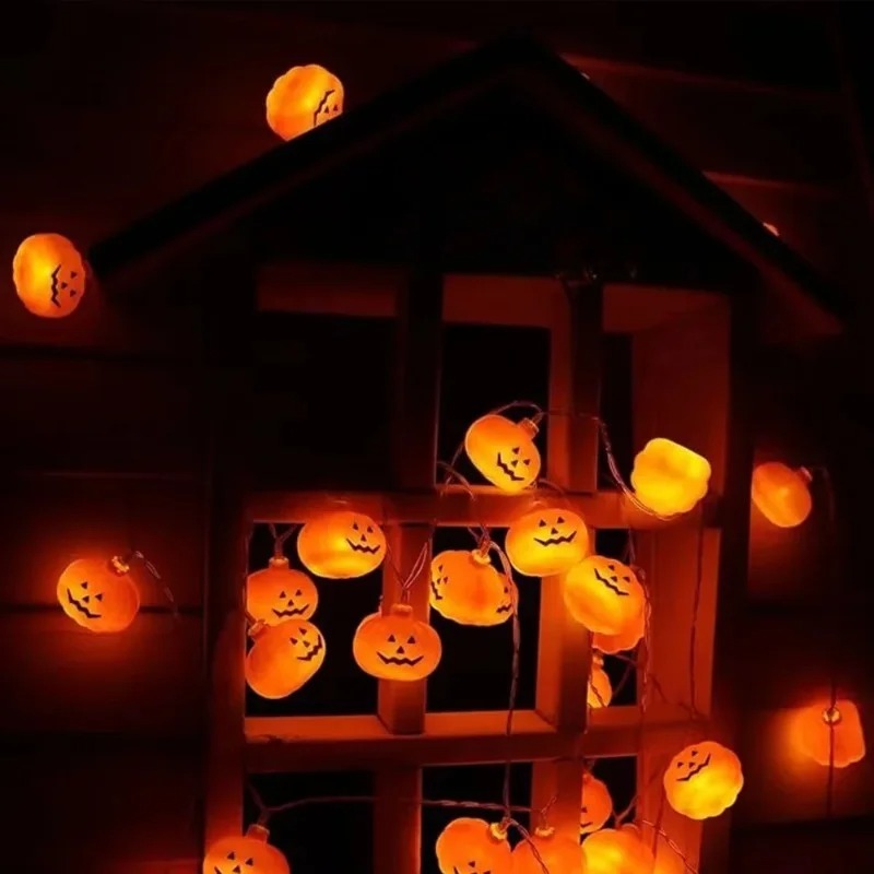 Batterijgevoede Halloween-pomp - Outdoor Power Lights recensie en prijs