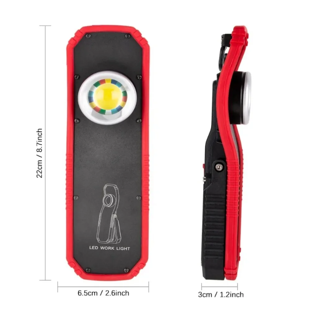 Draagbare LED-zaklamp 60W COB  - Outdoor Power Repair recensie en prijs