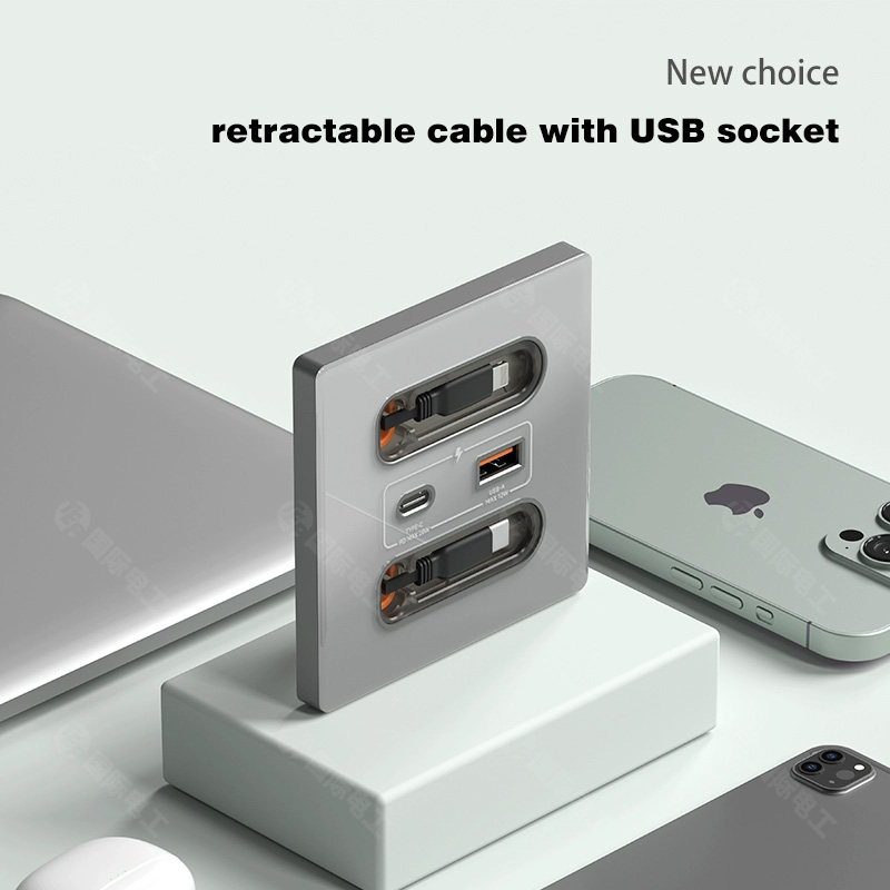 Anssin 12w Universele Wandpane - Outdoor Usb Power Strip recensie en prijs
