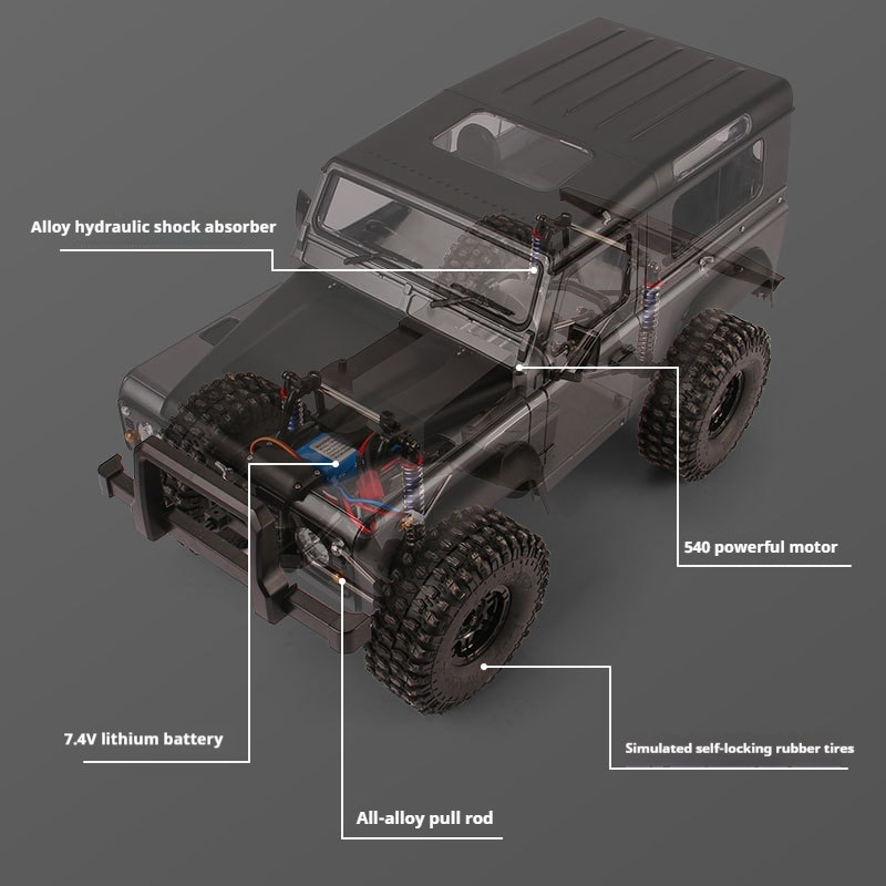 MN 1/10 MN999 RC Crawler 4WD O - Outdoor Power Plus recensie en prijs