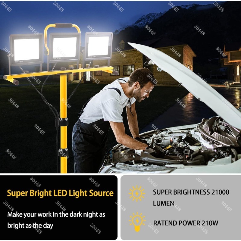 Led-werklamp, draagbare schijn - Outdoor Power Repair recensie en prijs