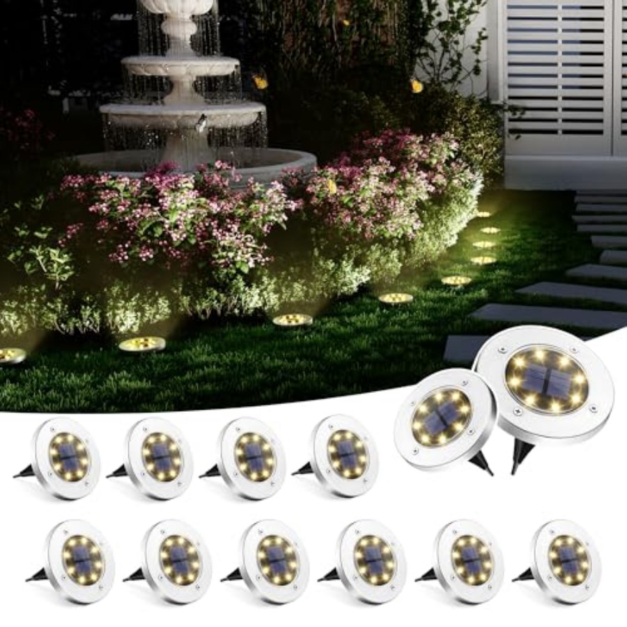 Solar Ground Lights Solar Ligh - Outdoor Power Lights recensie en prijs