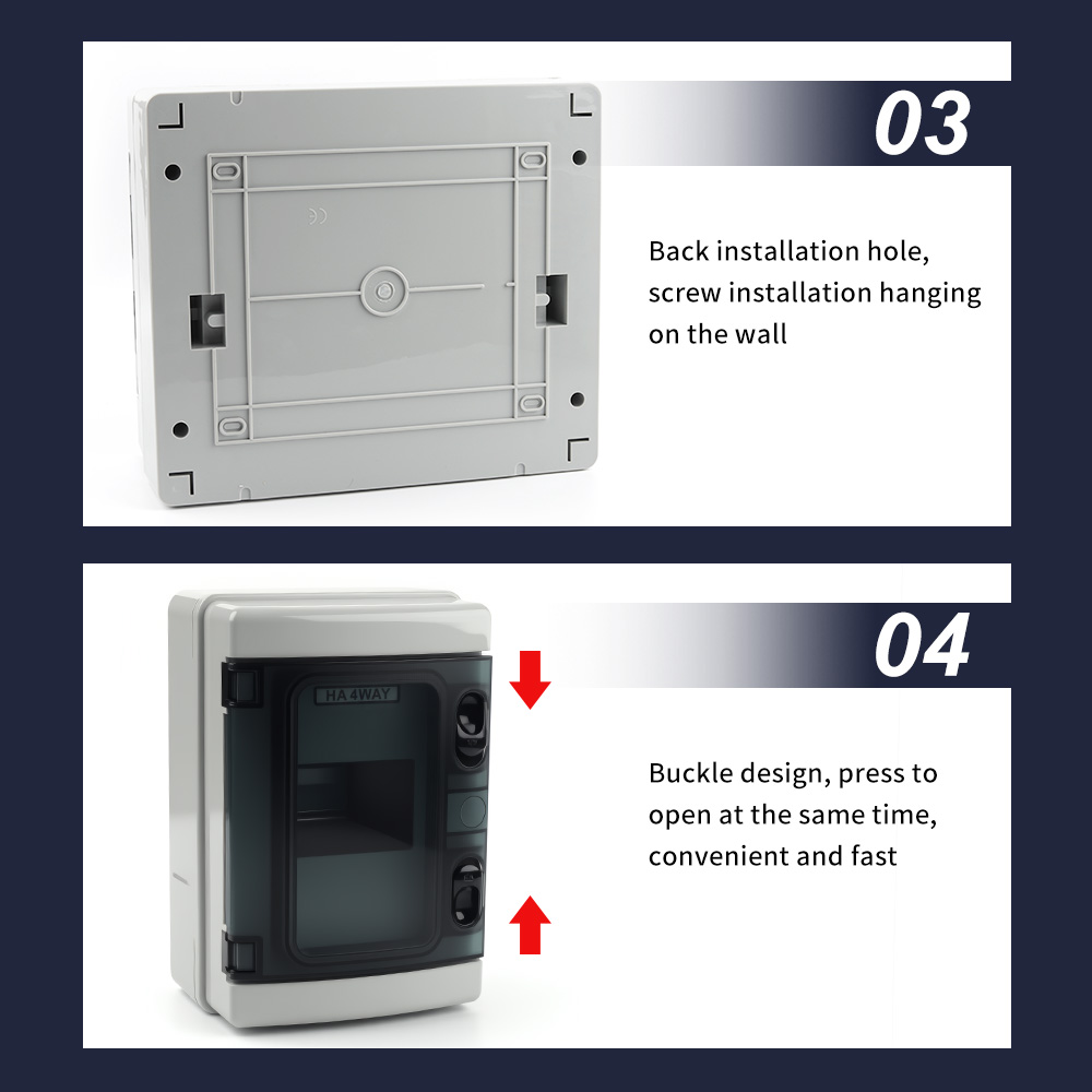DIYGO HA-4/8/12/18/24 WAY IP65 - Outdoor Power Distribution Box recensie en prijs