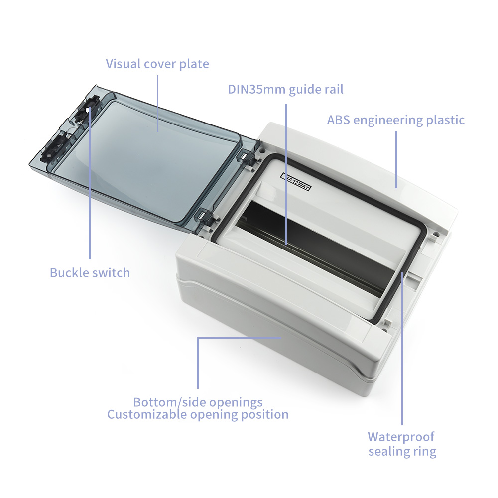 DIYGO HA-4/8/12/18/24 WAY IP65 - Outdoor Power Distribution Box recensie en prijs